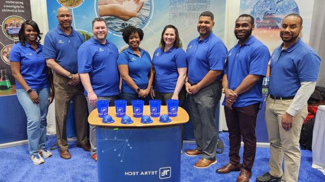 相信 employee resource group members attending a National Society of Black Engineers conference